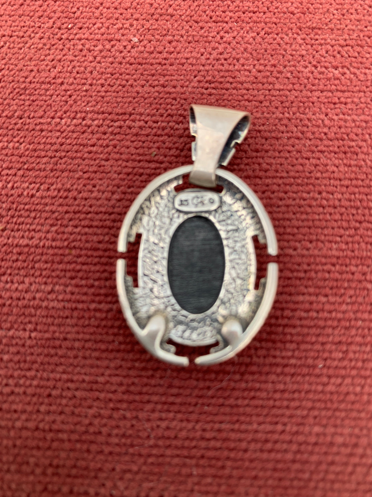 Carolyn Pollack Sterling Silver Multigemstone Mosaic Pendant