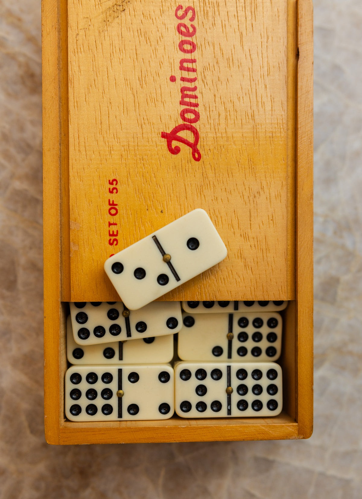 Vintage Dominoes Set - Our Brooklyn Brownstone
