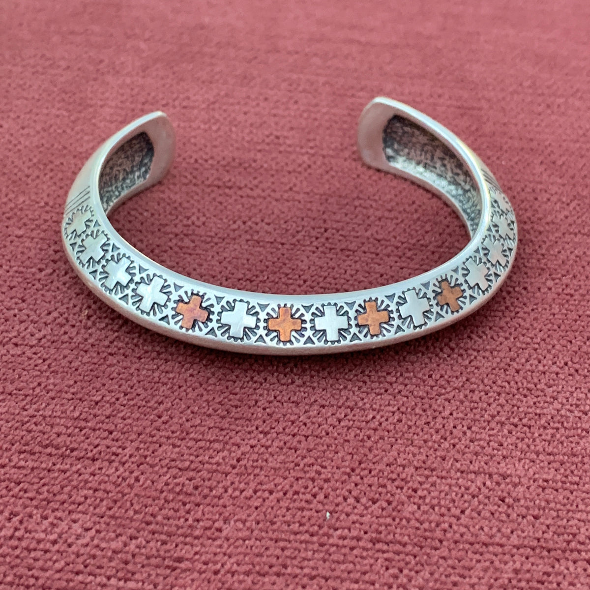 Kenneth Johnson Sterling Silver Cuff Bracelet