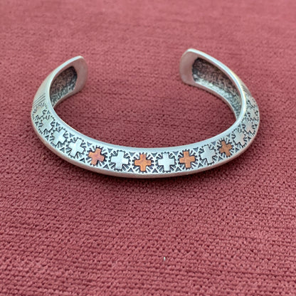 Kenneth Johnson Sterling Silver Cuff Bracelet