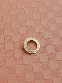 Vintage Silver Circle Brooch - Our Brooklyn Brownstone