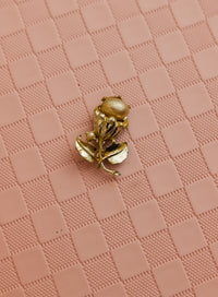 Vintage Gold Tulip Brooch - Our Brooklyn Brownstone